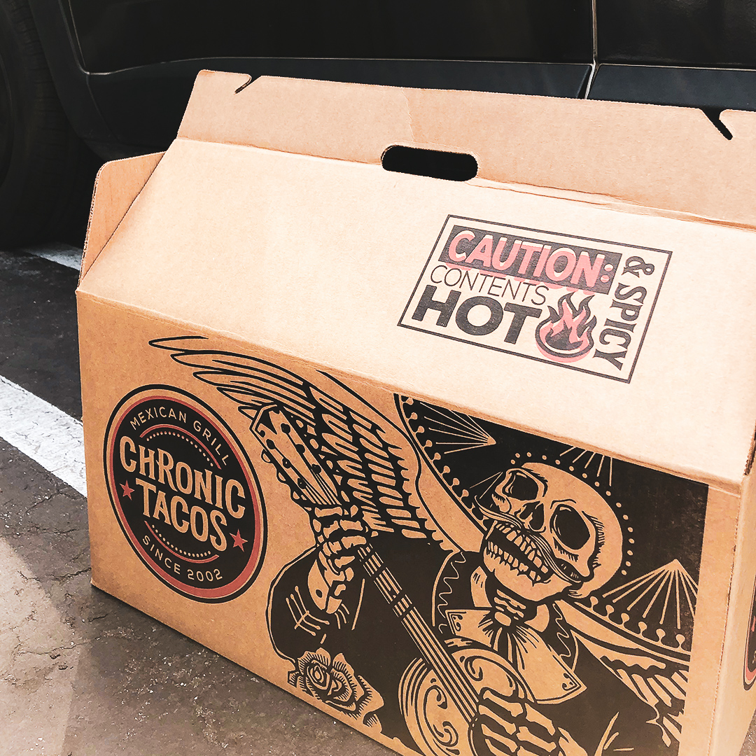 Chronic caters!! Halloween would be great with tacos and burritos! #TacoLife