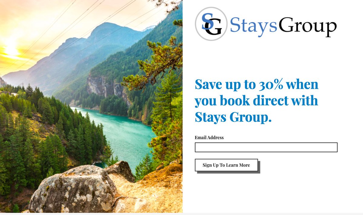 See how #StaysGroup is different! Relax in style knowing you are getting the best deal for your #vacation by avoiding the service fees that huge travel sites charge. When you #BookDirect with a Stays Group member save up to 30% on your #vacationrental. mailchi.mp/9b484047f1bc/z…