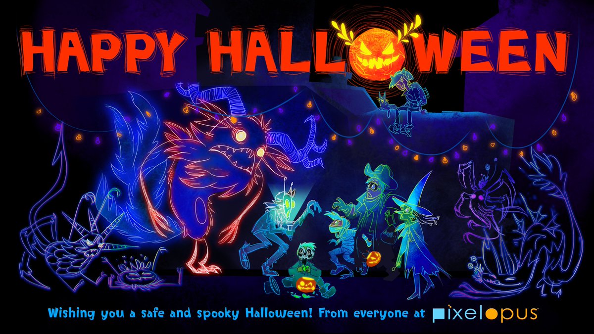 Wishing everyone a safe, spooky and happy Halloween from all of us at Pixelopus!