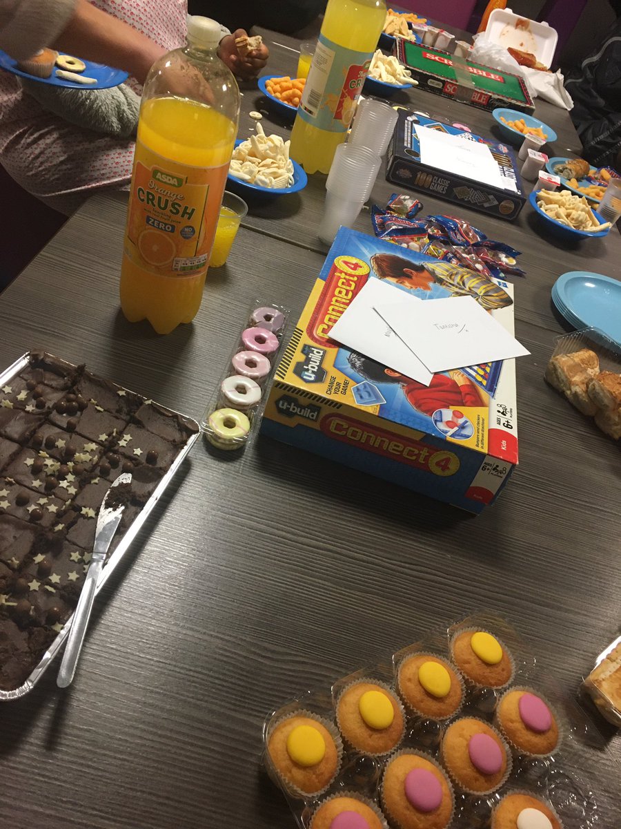 fernybells79's tweet photo. Birthday celebration for two of our ladies on poplar ward today @Hazel_ParkHouse @gmmh @lauren_3405 https://t.co/H4NJWsRoRH