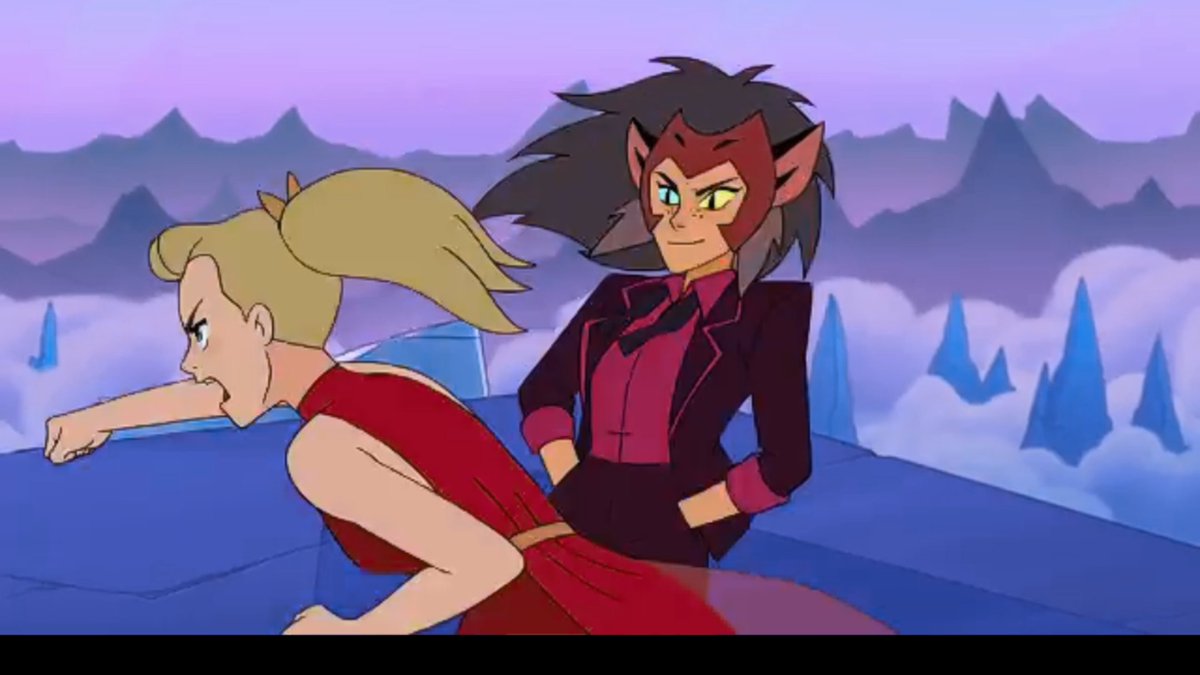Season 17:Even presenting herself as an enemy before Adora in Princess Prom she barely lands any hits she's literally fighting with her hands in her pocket.