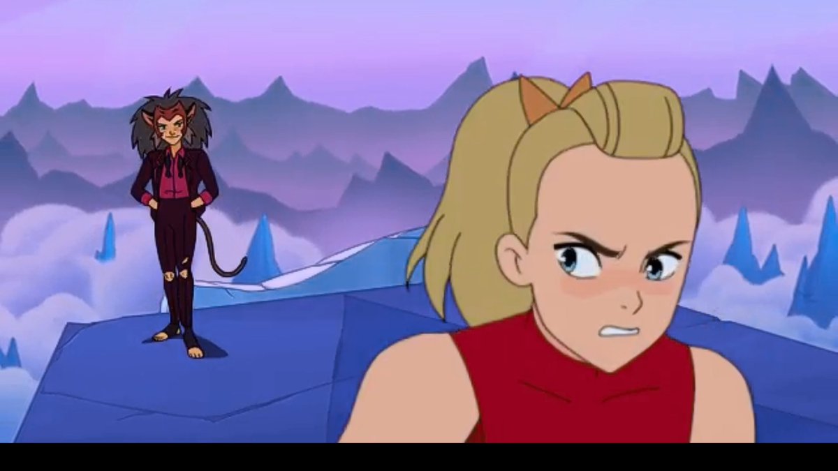 Season 17:Even presenting herself as an enemy before Adora in Princess Prom she barely lands any hits she's literally fighting with her hands in her pocket.