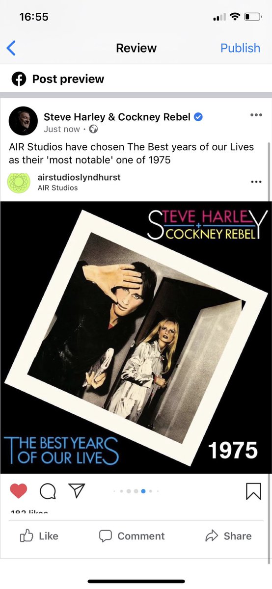 steveharleyCR's tweet image. AIR Studios have chosen The Best years of our Lives as their 'most notable' one of 1975