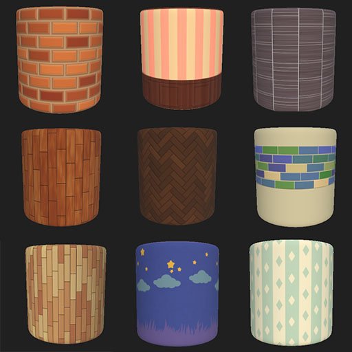 pudding_lychee's tweet photo. Some of the #proceduraltextures made for #nohonour using #substancedesigner

 #art #3dart #indiedev #indiegame #indiegame #gamedev #environmentart https://t.co/KRbTBLQgme