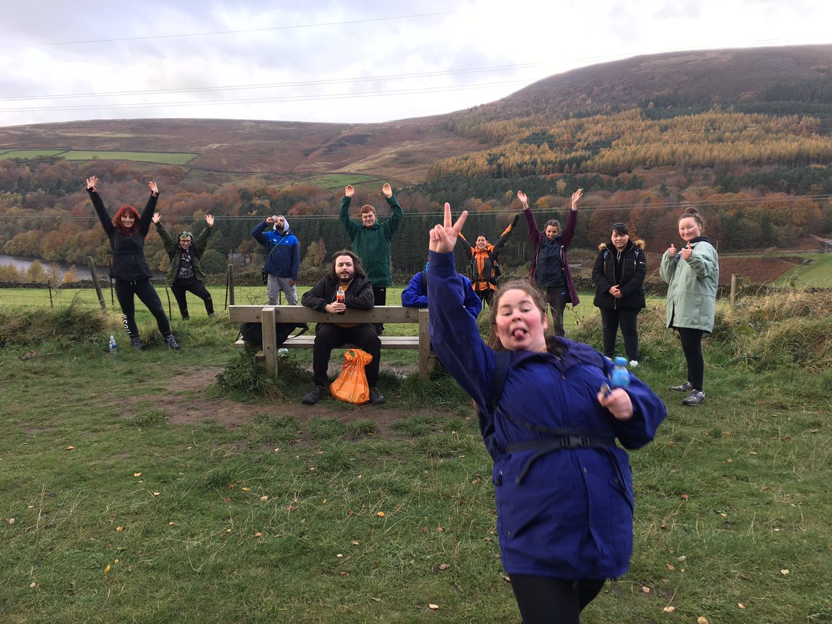 gmyn's tweet photo. Care experienced groups took on a trek around bottoms reservoir today. 7 miles completed #YoungPeopleCan #NCLW2020 https://t.co/6ZBlST6B40