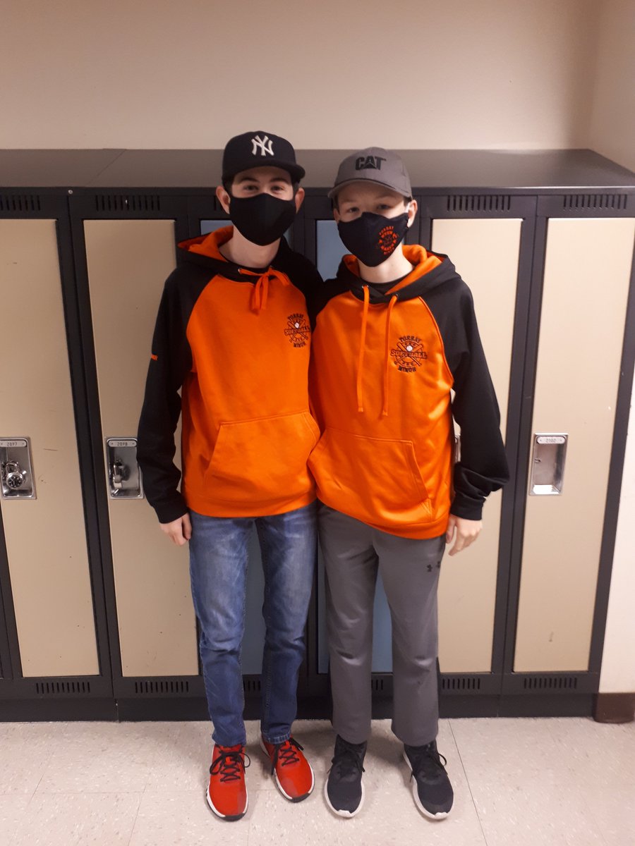 CouncilHth's tweet photo. "Which Witch is Which" day (Twin Day) was a success! Thanks to everyone who participated! @hthtigers #spiritweek #nlesd https://t.co/fzD7koQjPt