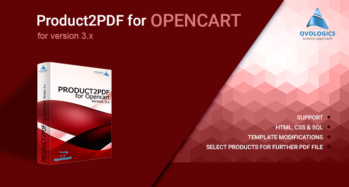 ovologics's tweet photo. ❗Product2PDF for #Opencart for v. 3.x
You want to increase your sales?
👍Just generate #PDF catalog with the some #products and send it to your customers and your sales will increase!!! 
🛒https://t.co/EDAxrDKobR
🛒https://t.co/XCtyu73EsH
#Ovologics #store #extension #Ecommerce https://t.co/RSAyArlgWw