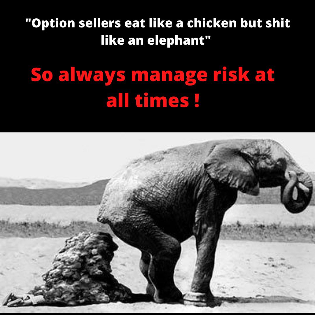 9) Takeways :-Exit ITM options as soon as possible-Always have a SL in the system-Take a fresh after SL is hit- Be willing to take risk & don’t be afraid of being proven wrong- Always manage risk while selling optionsHope you found the thread useful ! #trading  #options