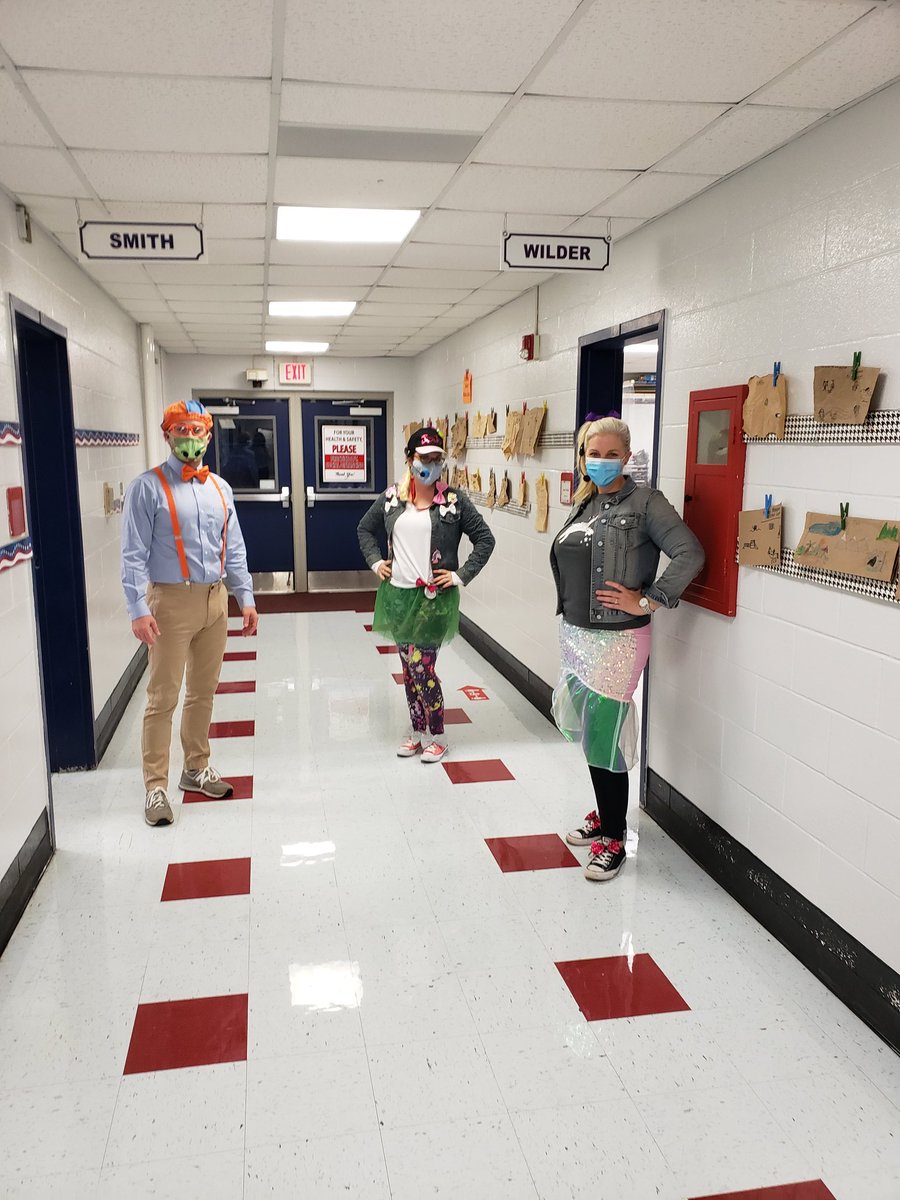 When you're an <a href="/McNeillAdmirals/">W R. McNeill Elementary</a> teacher doing YouTube videos to teach NTI students, why not become a YouTube star for Halloween? Can you guess which YouTube stars? Shout out to Ms. Brooks for our microphone COVID gear that inspired us! <a href="/EmilyTLehman1/">Emily T Lehman</a>&amp; Mr. Smith <a href="/BGISDgaryfields/">Gary Fields</a>