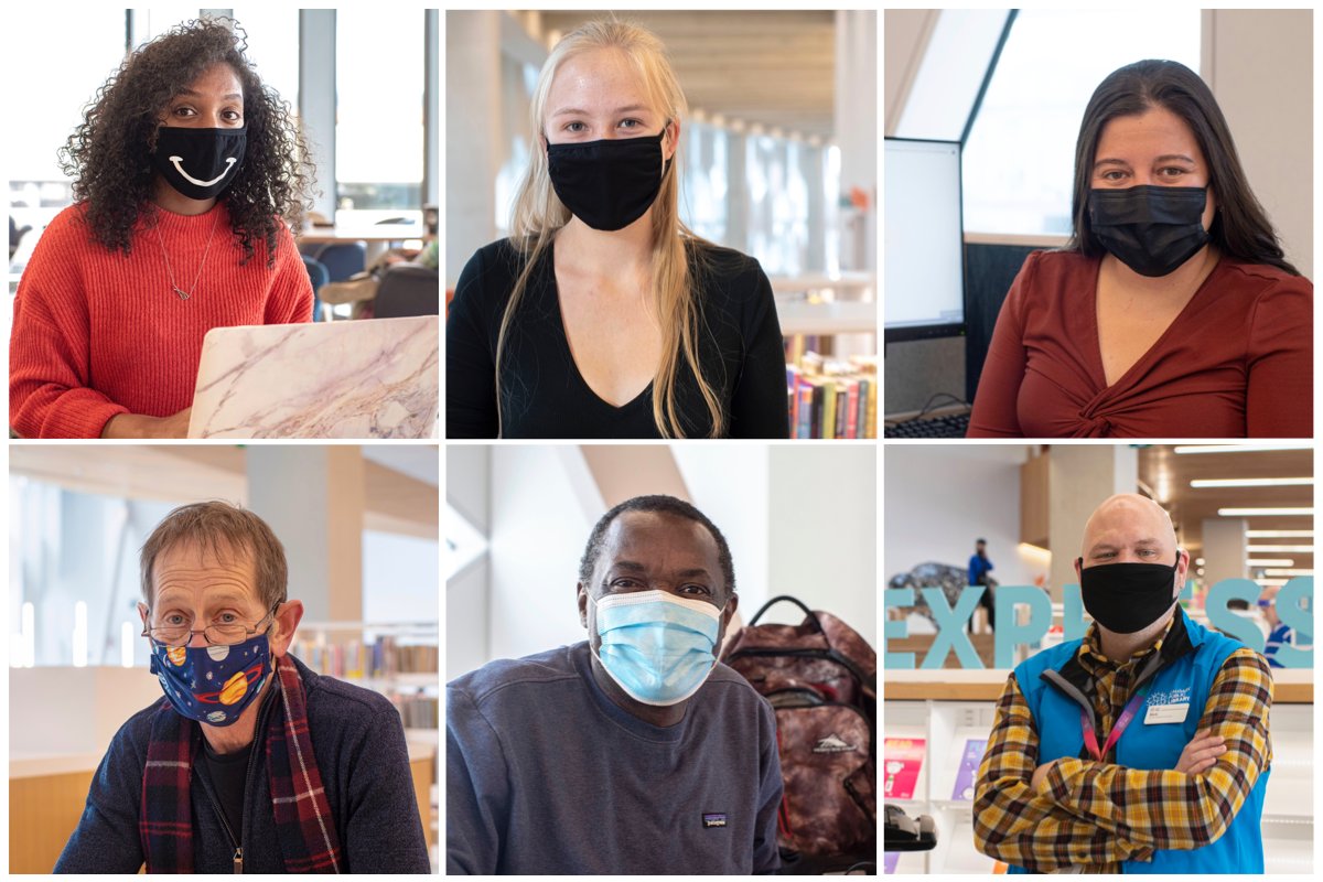 calgarylibrary's tweet photo. As Central Library approaches its second birthday, visitors share their stories of the space, and reflect on how our community has made it their own in the two years since opening. Read their thoughts in our latest #LibraryStory: https://t.co/3elY0s0EuD #yyc #librarylove https://t.co/wRdC4dwY1T