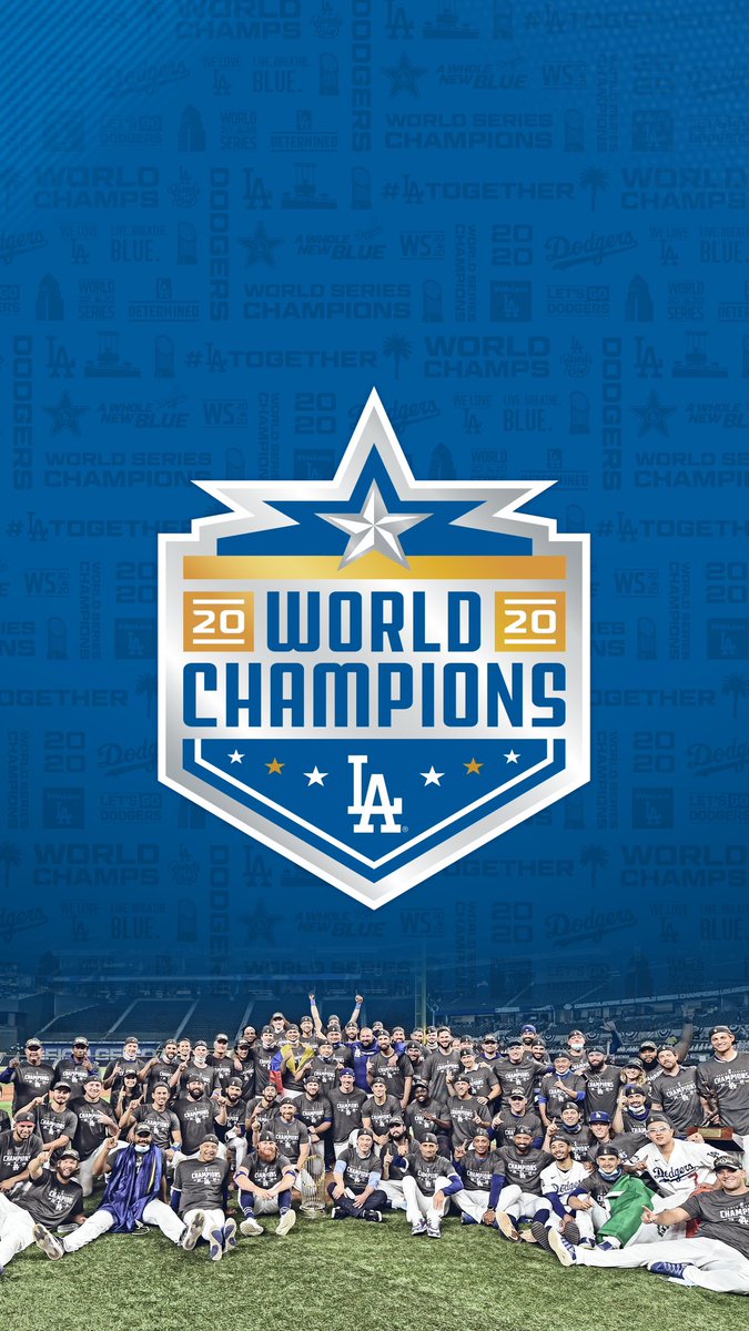 Los Angeles Dodgers on X: Change your wallpaper, champs.  #WallpaperWednesday  / X