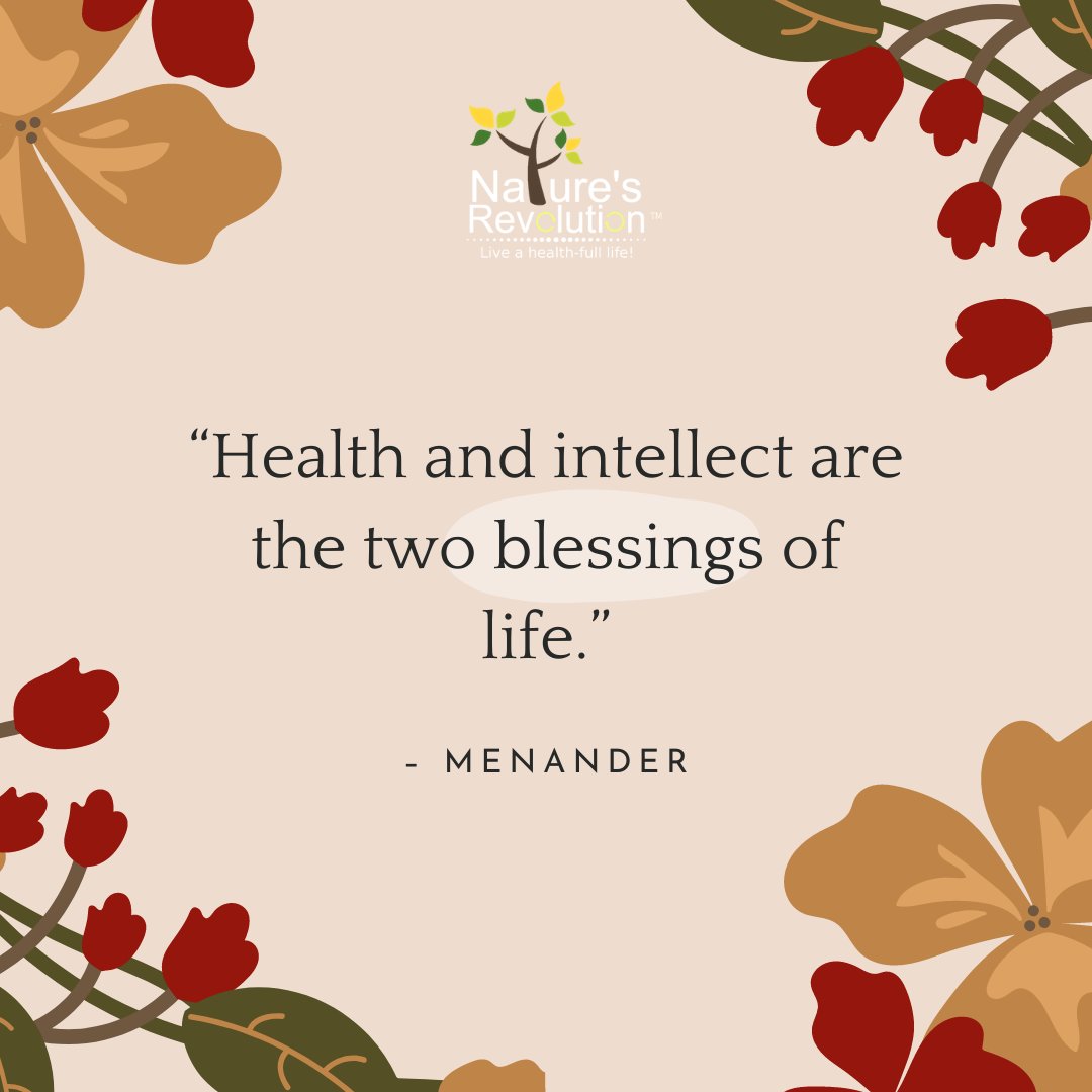 “Health and intellect are the two blessings of life.” #health #wellness #nutrition #naturesrevolution⠀
#weightloss #healthylifestyle #fitnessmotivation⠀
#healthyfood #fitness #workout #diet