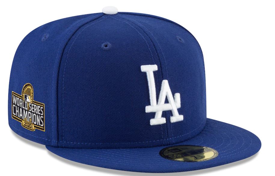 BigRaz818's tweet photo. @qtee14 was able to order me the 2020 World Series Champs Dodgers fitted last night.........cant wait till it delivers....thx momma! https://t.co/3MkvPqX1L4
