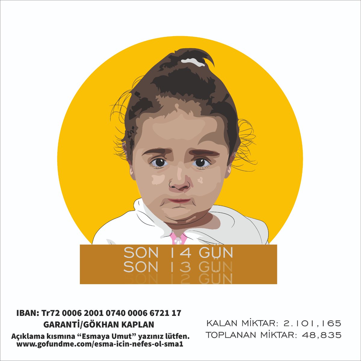 muhamedeumutol's tweet photo. #SelamSanaYaResulallah Abilerim ablalarım bu mübarek günün hatrına bağışlarınızı ve sadakalarınızı benden esirgemeyin.. Bende rahatça nefes almak koşmak istiyorum. LÜTFEN babama anneme yardımcı olun. İmtihanlarını kolaylaştırın.. https://t.co/d3hP2wJ6C0 #dolar830