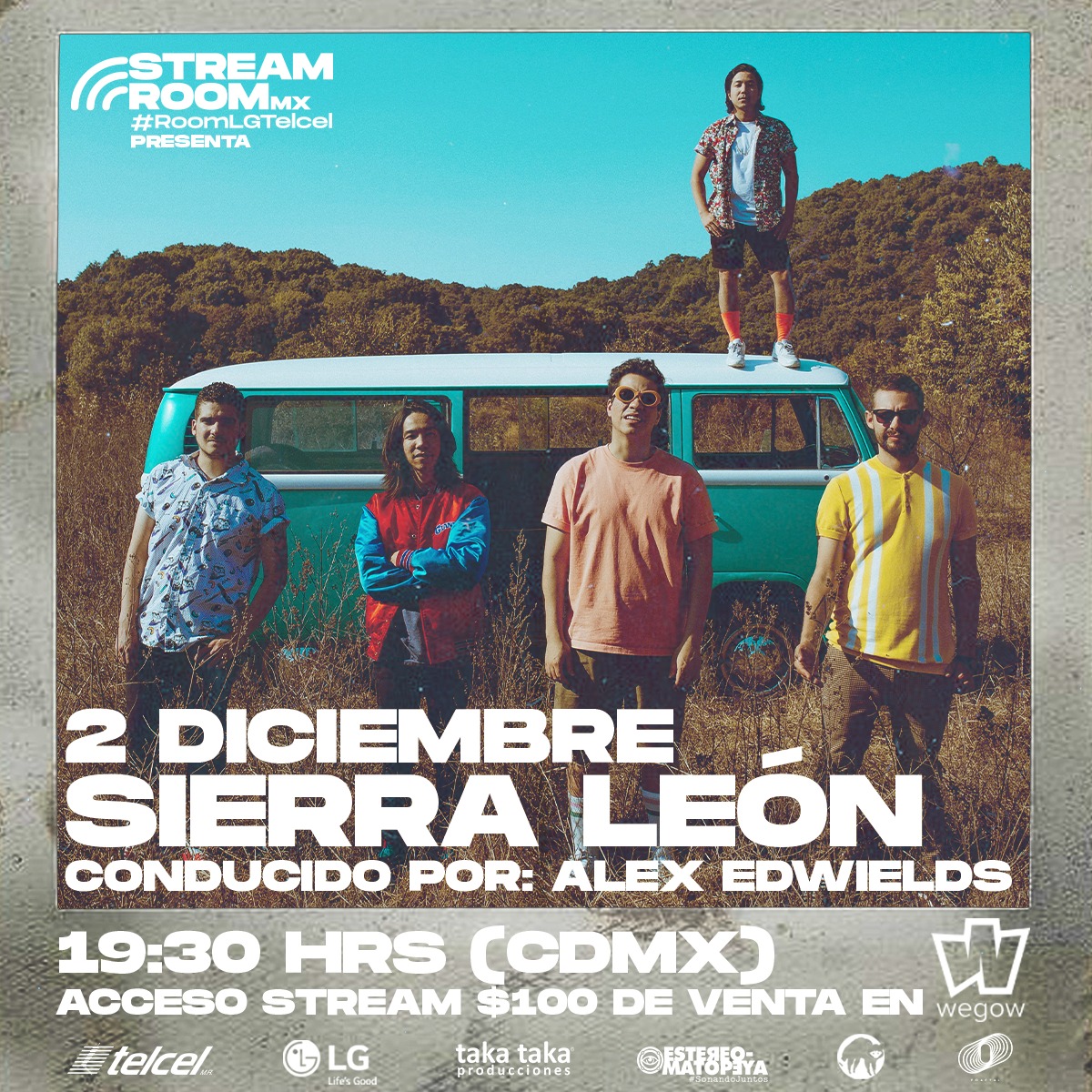 sierraleonmusic's tweet photo. ¡Buenas noticias 🤩! Tenemos show en línea 🧑🏻‍💻👩🏻‍💻 vía stream time este 2 de diciembre. https://t.co/bKQuq1Touh