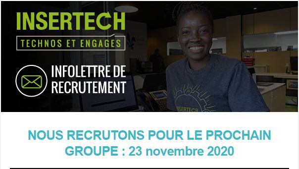 CJERDP's tweet photo. @insertechangus recrute pour sa cohorte du 23 novembre 2020 !

Critères de sélection et postes disponibles sur la publication.

Inscription à l'adresse suivante: https://t.co/gbog3ZEX1t https://t.co/9Rsy7IOk85