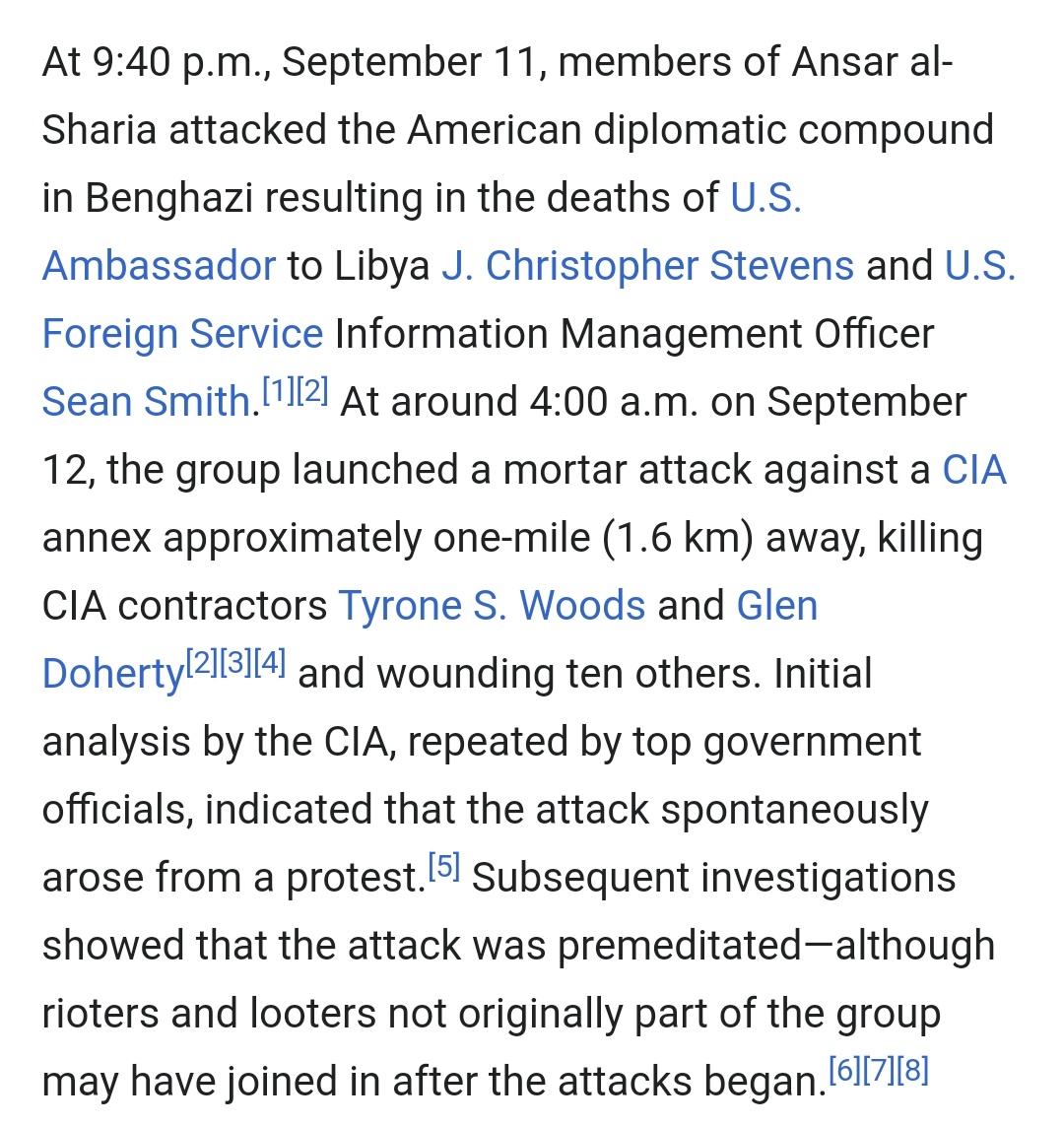 And Hillary Clinton was a much more effective war strategist than Bush. To blame this all on oil and gas isn't quite the whole picture.The US secretly installed a CIA base in Benghazi.  https://en.m.wikipedia.org/wiki/2012_Benghazi_attack