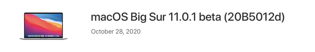 zollotech's tweet image. Apple just updated one of its pages with this…This is odd seeing how Big Sur is not out…