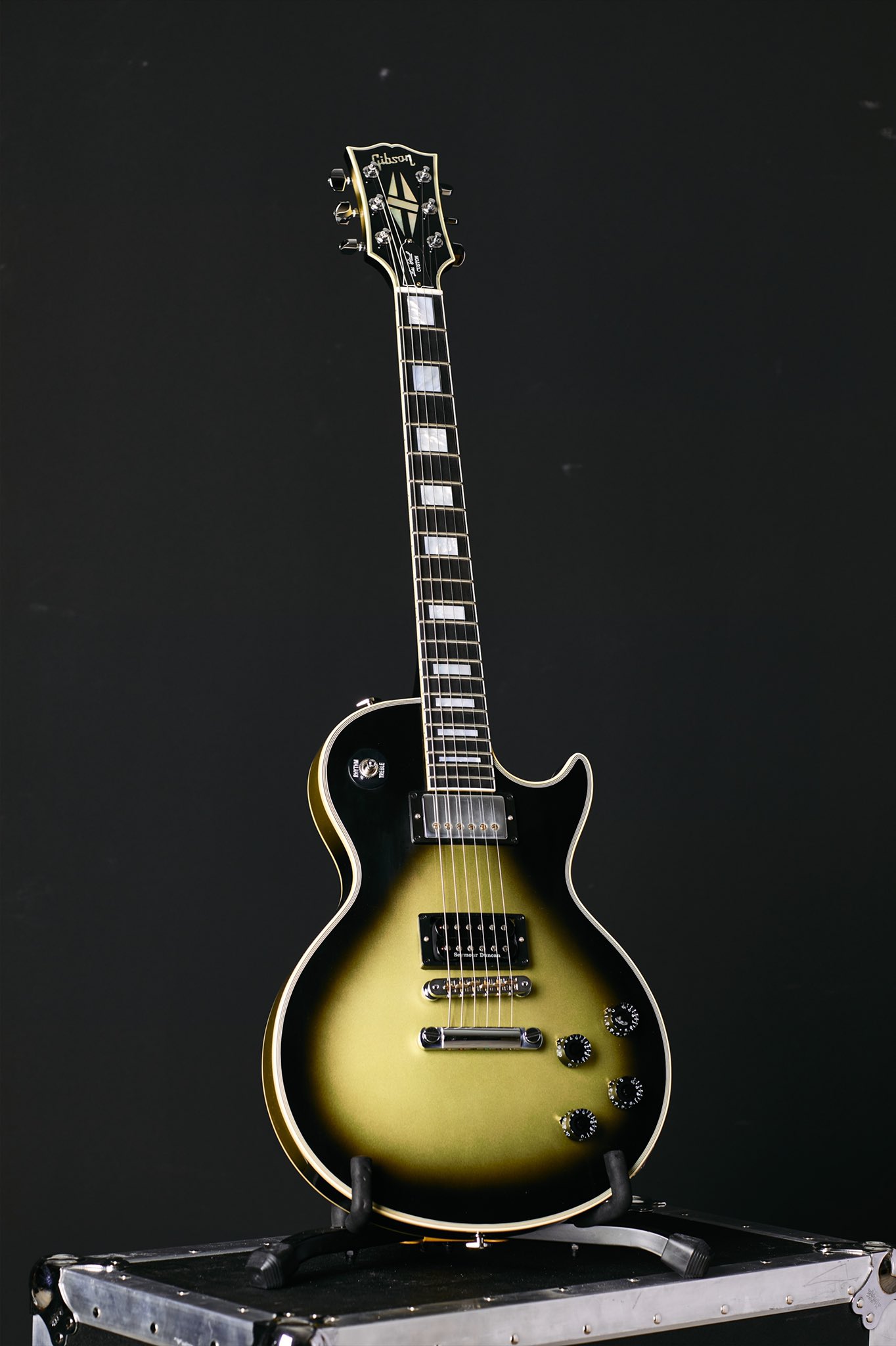 Gibson adam jones 1979 les sale paul custom vos in silverburst