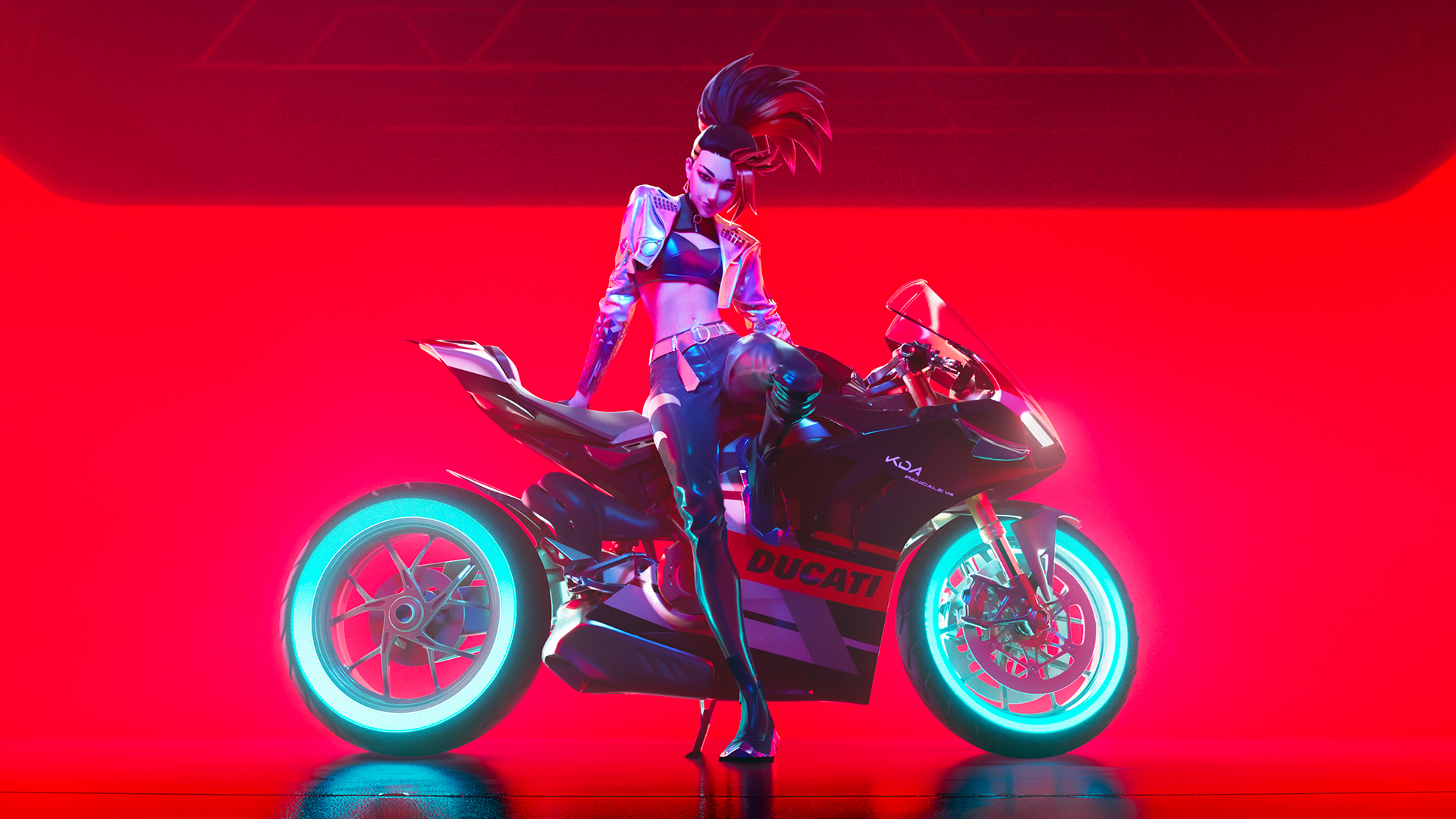 I love my SUPP on Twitter: "Akali presenta su nueva moto exclusiva