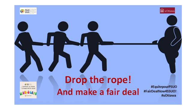 DominiqueHame11's tweet photo. #FairDealNow4SSUO #EquitePourPSUO #uOttawa 
@psuossuo https://t.co/iotYWnccXA
