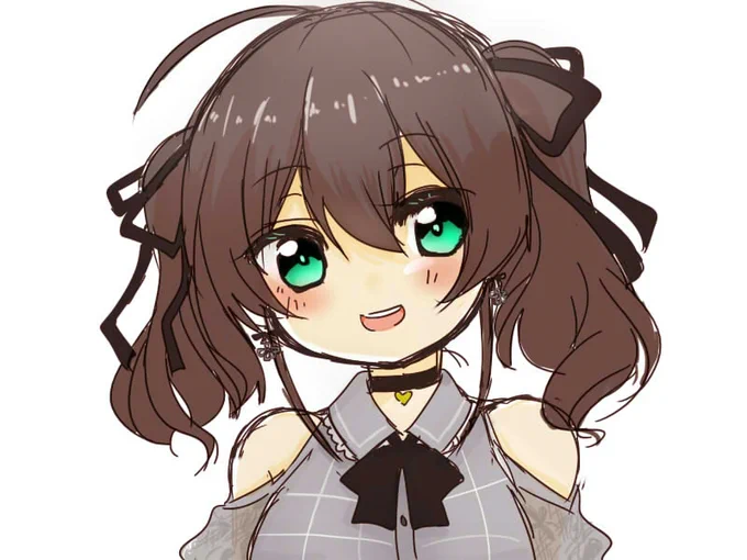 まつりちゃん可愛かったからラクガキ?

#祭絵 
#夏色まつり新衣装 