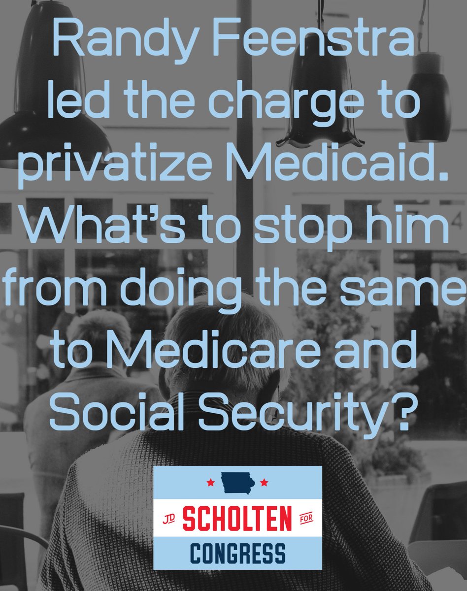 CC_Fabulous's tweet photo. @RandyFeenstra Your history says otherwise. I would rather vote for someone I can trust.
#WednesdayWisdom #Scholten4Iowa #Vote4JD https://t.co/K6BAXqy0Cz