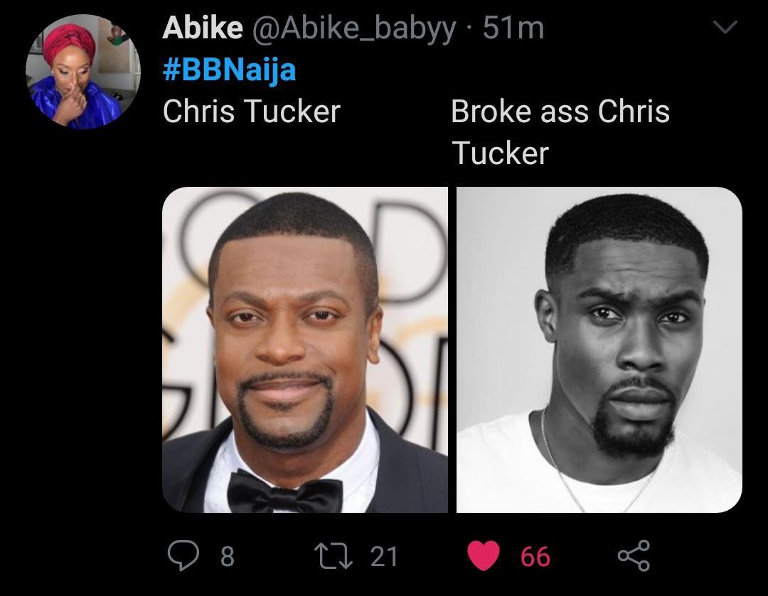 Who remembers the rap battle?Vee's blown on  @NeoAkpofure got Chris Tucker trending.Lil ass motherfucker looking like a broke ass Chris Tucker. Wawu. The TL was hot