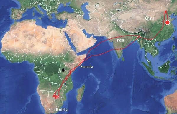 Amur falcons are back to India. Let me share story, a bird which crosses Himalayas enroute to India from Mongolia & Arabian Sea for going to Africa. This bird covers 22,000 KMs flying. One of the nature’s amazing wonder. In Nagaland they come in hundreds of thousands & stay. 1/n