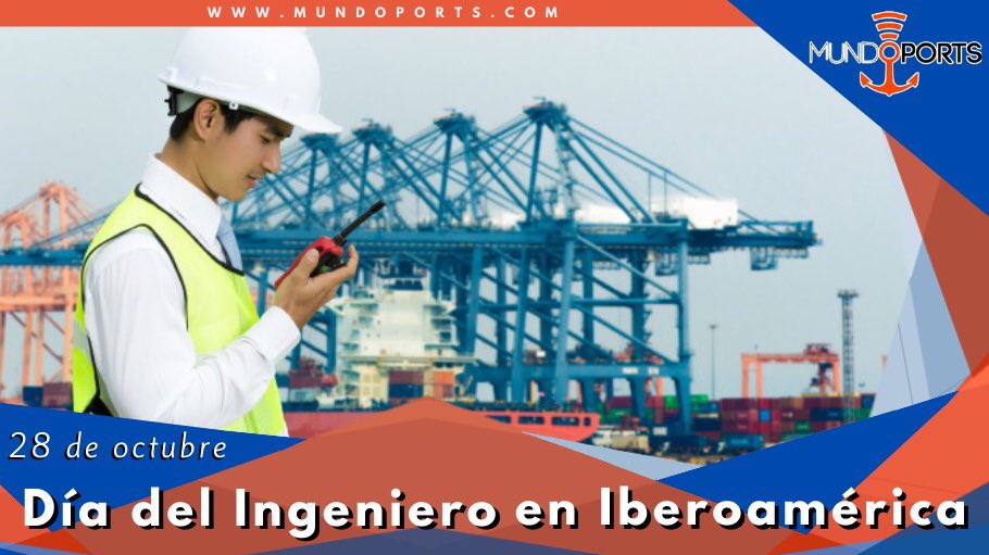 Desde 1961 se celebra cada 28O el Día del Ingeniero en reconocimiento a los profesionales de la ingeniería en todas sus ramas

Felicitamos a todos los ingenieros del área marítima, quienes hacen posible el desenvolvimiento eficaz de la tecnología en nuestros puertos y mares👷🏽‍♀️⚓️👷🏼‍♂️