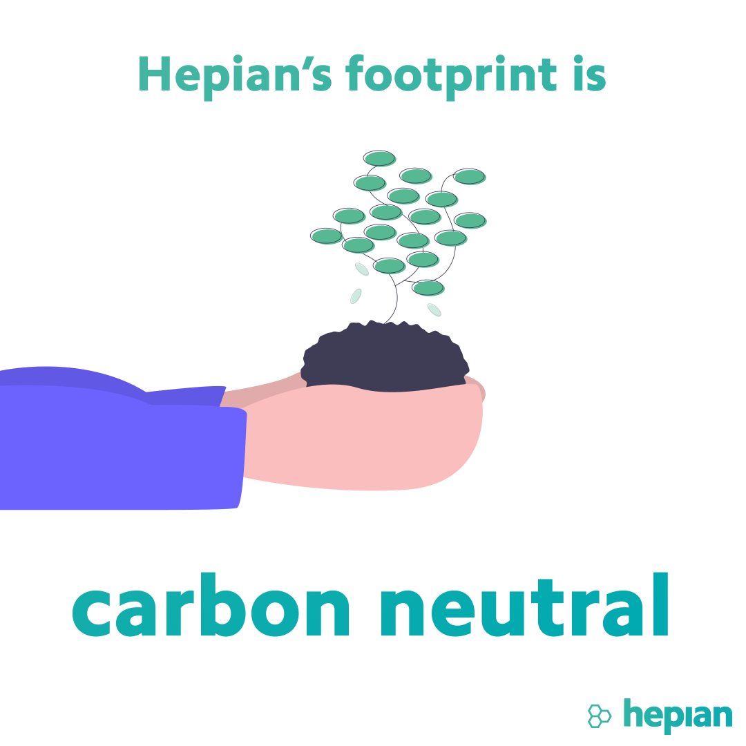 HepianOfficial's tweet photo. Super proud to be able to announce, that after months of work from our whole team, that we are finally 100% carbon neutral and are powered by completely renewable energy! https://t.co/ydGb66JhJW
