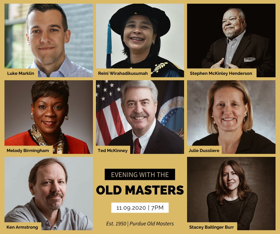 Another year, another opportunity to connect with <a href="/PurdueOldMsters/">Purdue Old Masters</a> 
Make sure you click the link on NOV 9 to watch this live panel discussion. 
youtu.be/oA368itmA3o
#networking #relationshipbuilding