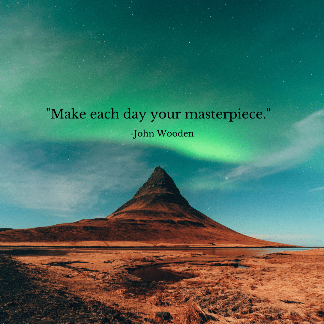 Make everyday a good day, a positive day, an efficient day, and most importantly, a happy day.

#positivity #discipline