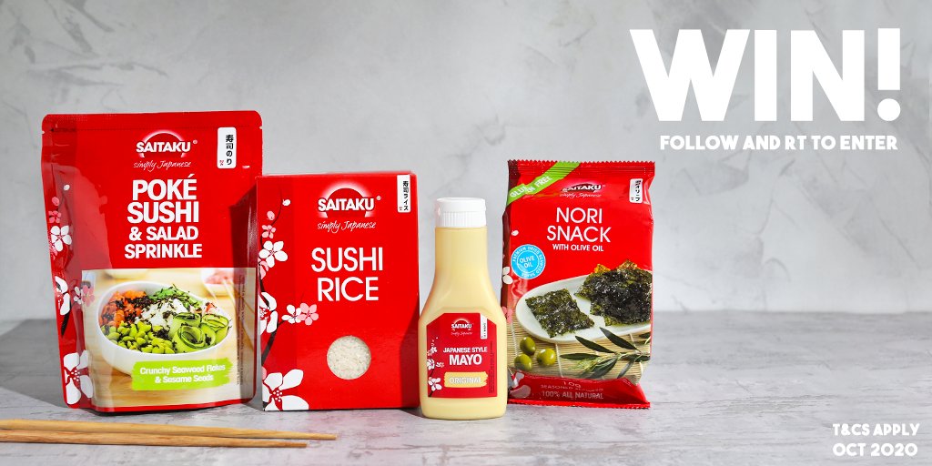 WeAreSaitaku's tweet photo. Fancy having a go at making some authentic, delicious Japanese food at home? Then this #competition is for you... 🍣🍚

FOLLOW &amp; RT for your chance to #WIN this versatile and authentic bundle! 

#WinItWednesday https://t.co/n4g2DdG1LJ