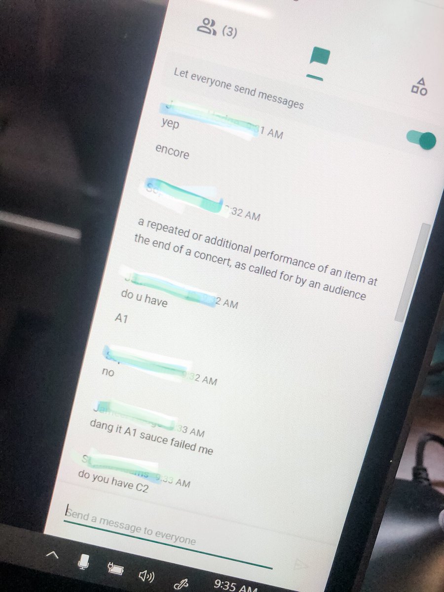 The perfect socially distant rainy day game! Vocabulary battleship! Our live streamers kicked butt utilizing Google Meet breakout rooms to sink “ships!”