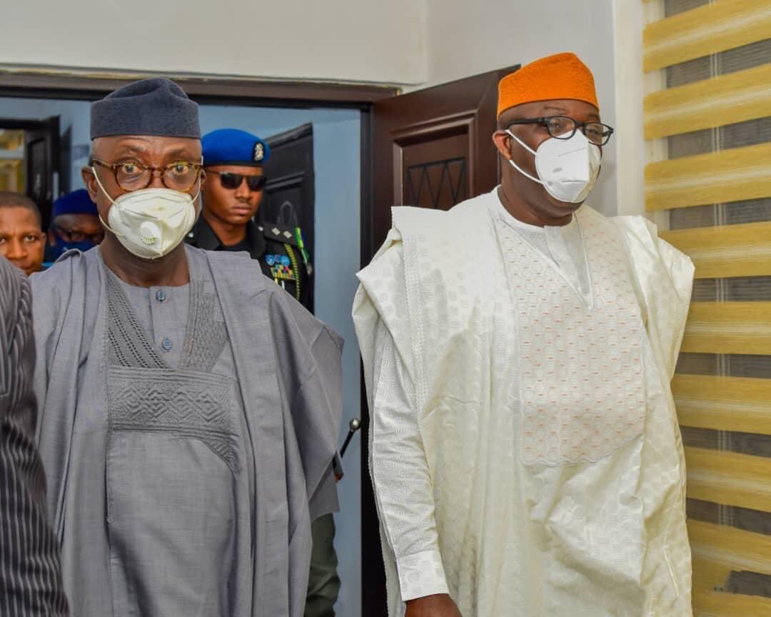 FunminyiAfuye's tweet photo. Yesterday, I received the Governor, Dr. John Kayode Fayemi @kfayemi at the Ekiti State House of Assembly where he came to present the 2021 Budget.

#ProudlyEkiti #EkitiBudget #JKF2at2 https://t.co/sfBxyFnc4x