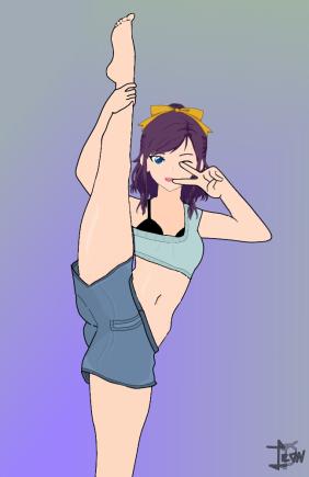 x_Jika_x's tweet photo. Hola, Hikamitas!!
El buen Benjamin González ha realizado este hermoso fanart donde yo ando haciendo el #StandingSplitPose rikolinamente
( ͡° ͜ʖ ͡°)
#HikarusGaming
#Hikaru #VTuber #VStreamer
#VTuberLATAM #VStreamerLATAM #Streamer
#GremioVTuber https://t.co/tHyV25GgeK