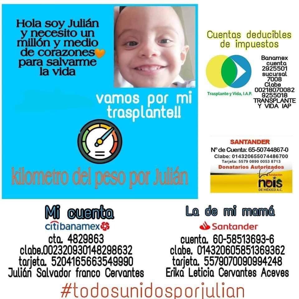 MayAlva13's tweet photo. @FabiMaxima  @soyjuantavares @Nadiamaxima @Bonmaxima @PMakabrito @Tavaresalaire   Julián nos necesita más que nunca necesitamos donadores y recursos para lograr el transplante , nos ayudas a difundir y compartir 🙏🏻💛#todosunidosporjulian https://t.co/MQMARpHBT3