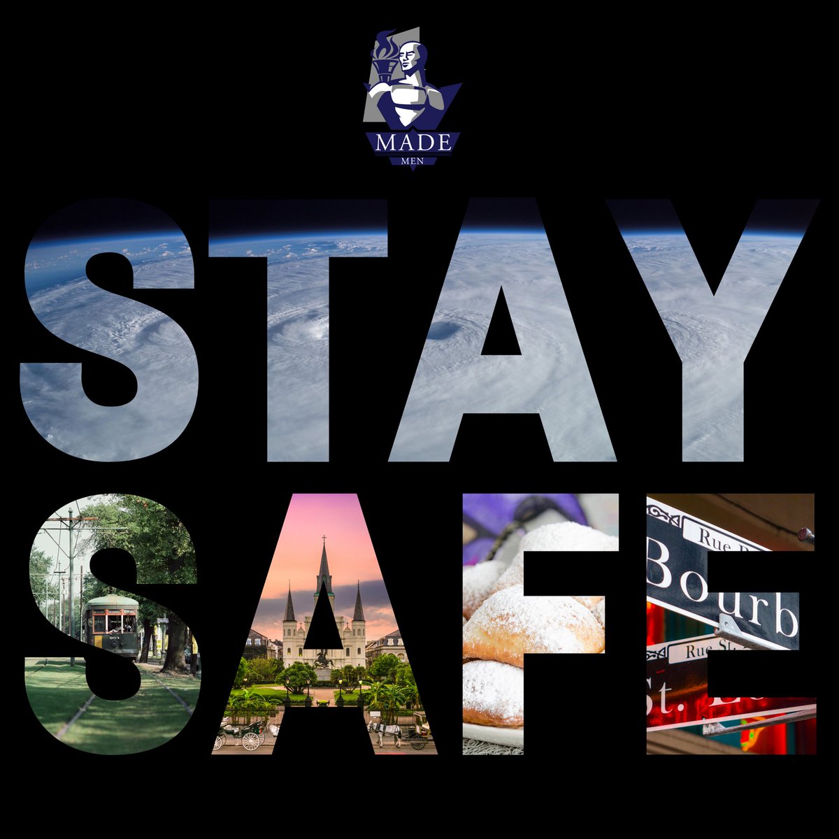 Hurricane Zeta is the fifth named storm to hit Louisiana this year. Please take time to properly prepare &amp; most importantly stay safe.