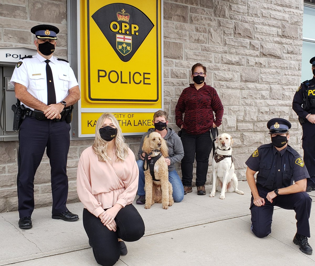 OPP_CR's tweet photo. PPE for the #CKLOPP.  Thanks to an industrious co-worker for making masks.  Proceeds have been donated to #ProjectTraumaSupport. ^cl https://t.co/Od15J2YgPJ