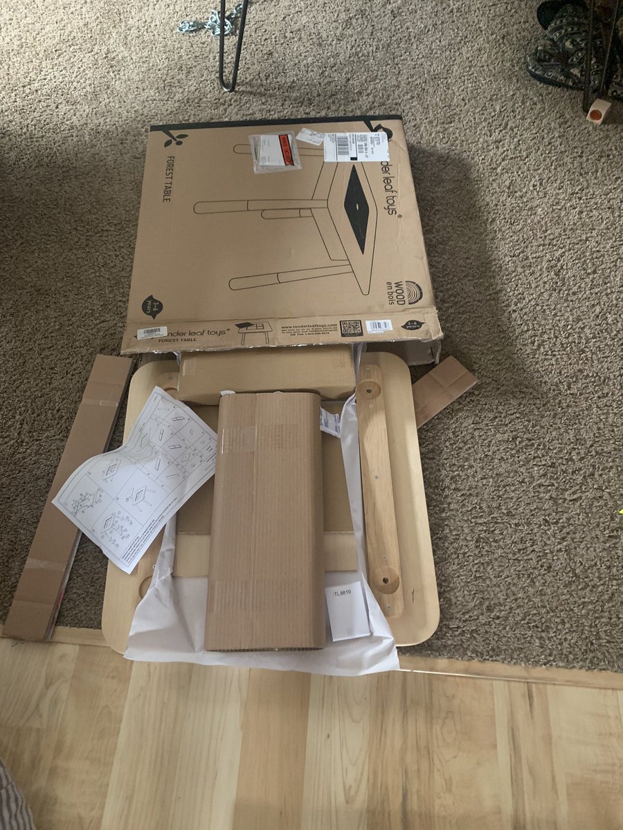 BambooSwitch's tweet photo. 🌎 Good job with your mindful packaging @tenderleaftoys 🙌

Going #plasticfree in the online world can be so easy! 
No unnecessary #singleuse tools or spare parts used and our son loves the chair and table 😊
#refuse #reduce #reuse https://t.co/v9R4il0fIT