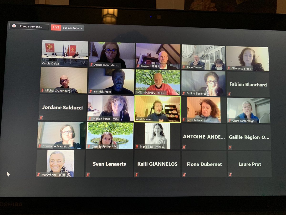 [#UEGreenDeal] Échanges sur la #conventioncitoyenne et la déclinaison du #GreenNewDeal en région <a href="/Occitanie/">Région Occitanie</a> avec <a href="/CaroleDelga/">Carole Delga</a> Merci à toutes et tous !
—-
#democratie