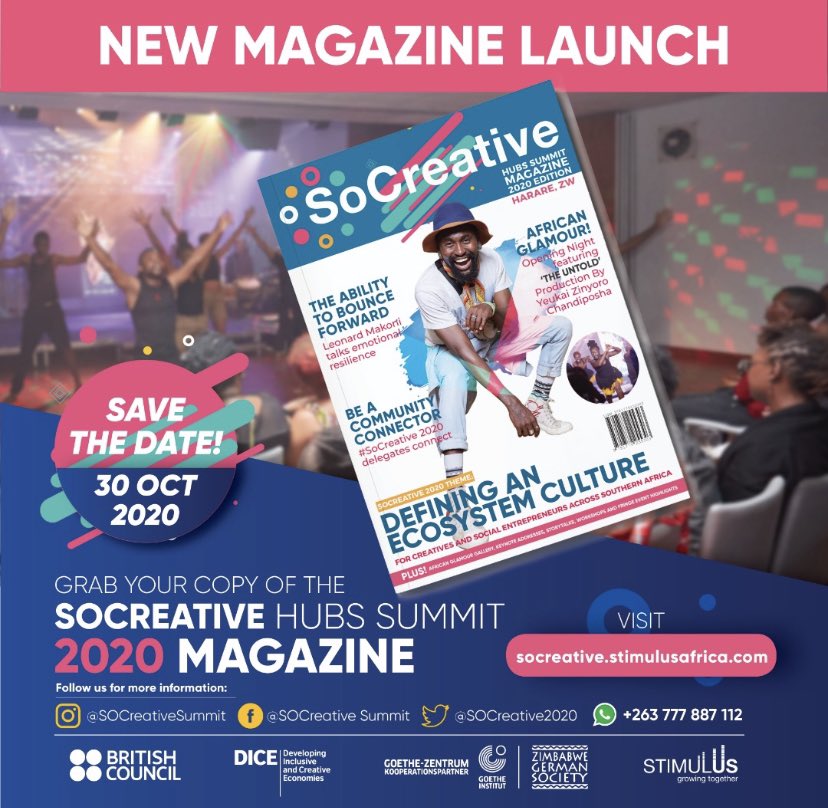 SOCreative2022's tweet photo. Love your energy @theMarcusZW !!!#OurCultureOurTribe #HighOnLife #SOCreative2020 https://t.co/fcbRzWoMqq