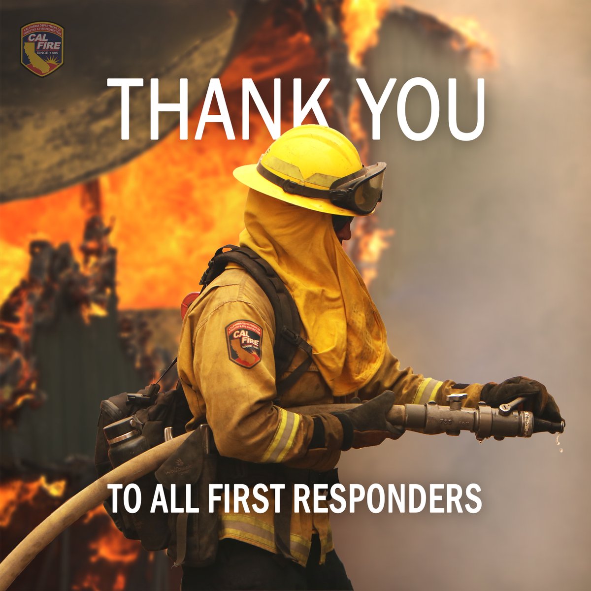 This #NationalFirstRespondersDay we want to take the opportunity to show our appreciation to all the brave first responders that have displayed an unbelievable amount of selflessness, not just during these challenging times, but every day.