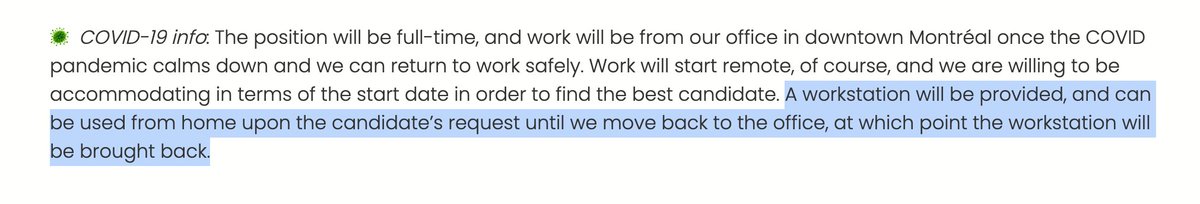 Not surprisingly, marginalized groups with less opportunities and less experience also earn less. Their work computers may be their only computers. Providing equipment removes another barrier of entry in one's consideration of submitting an application.