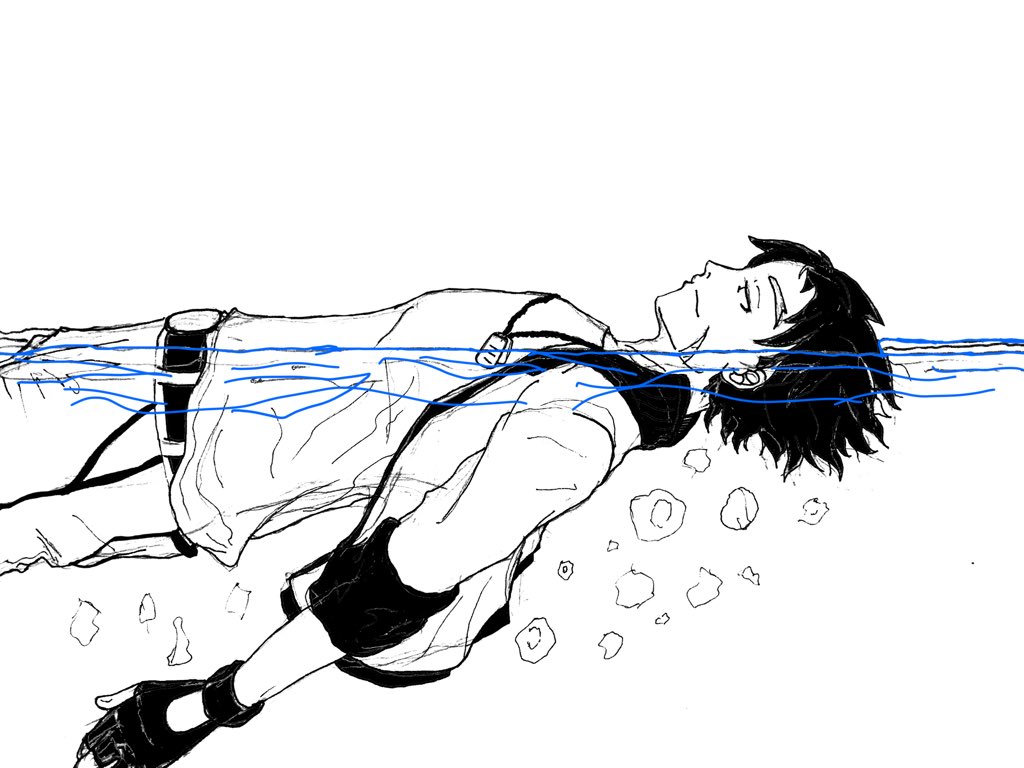 pumpkingdk's tweet photo. Los invitó a relajarse un rato, buen día.

Relax for a wile. Have a nice day.

#Inktober 2020
Day 28:: #Float 
#NeoClan :: Lullaro 

#flotar #drawing #draw #illustration #anime #manga #water #agua #peace #nadar #tranquilidad #originalcharacter #ilustración #dibujo #Sketch https://t.co/NoqX7DOaCo