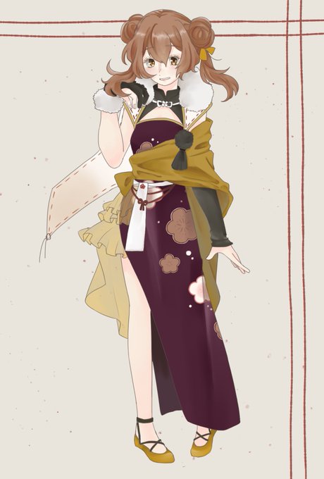 近侍デザインチャイナ服のtwitterイラスト検索結果