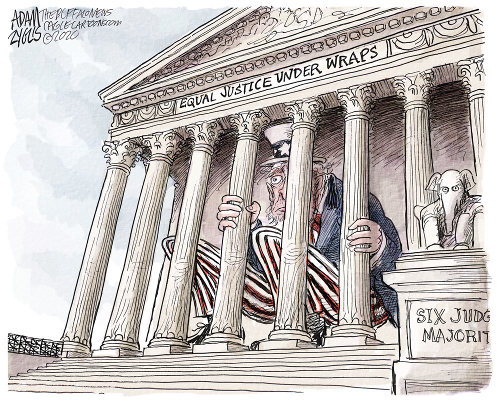 adamzyglis's tweet photo. #Barrettconfirmation #SCOTUS @TheBuffaloNews https://t.co/rNNAEuDKt4 https://t.co/I4w0HCn4Hu