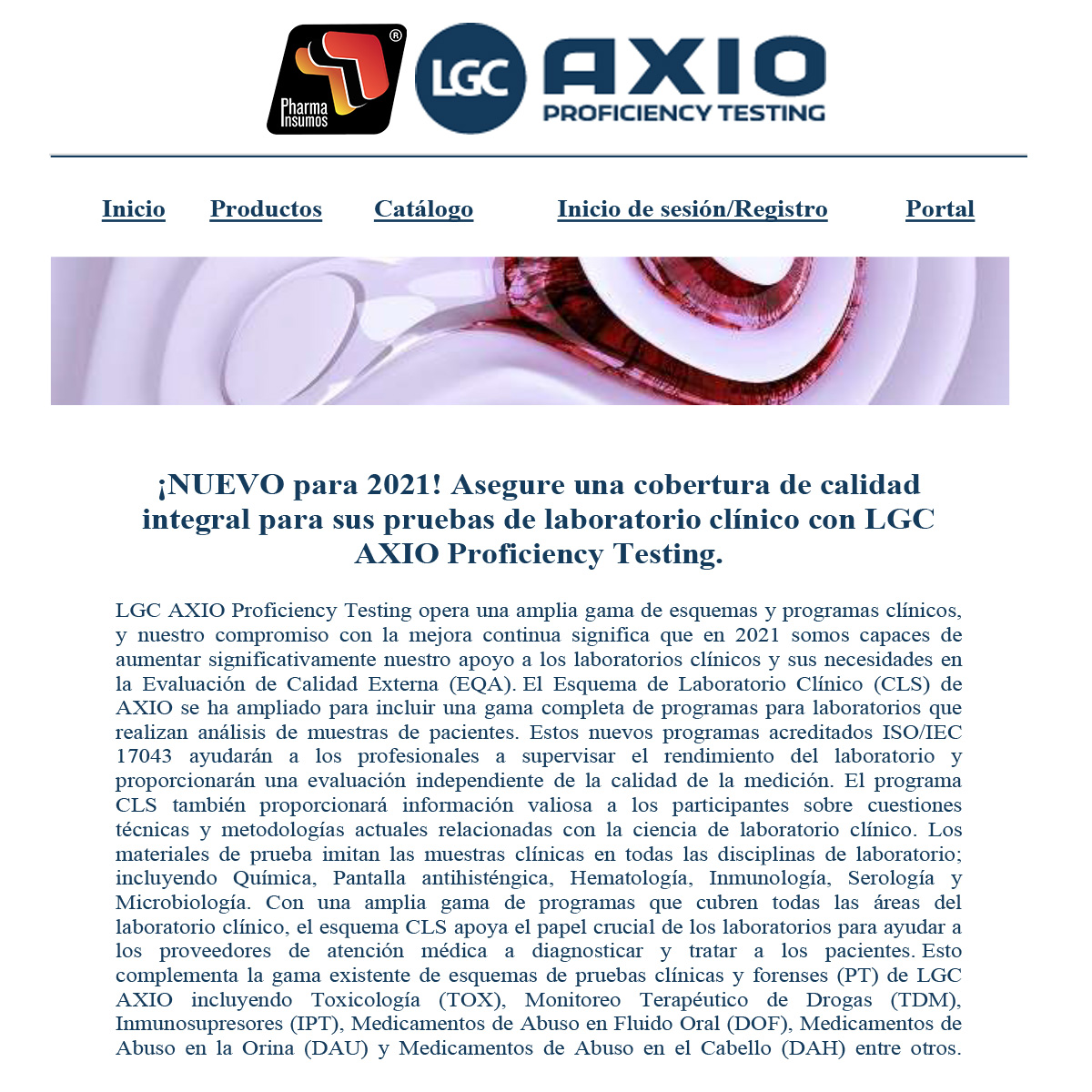 PharmaInsumosMX's tweet photo. ¿Buscas Ensayos de aptitud? Comunícate con nosotros y conoce las novedades que podemos ofrecerte, se han incluido nuevos esquemas y nuevas muestras. Contacto: ventas@pharmainsumos.com #quimica #yosoypharmainsumos  #ensayosdeaptitud #estandaresdereferencia #MaterialDeReferencia https://t.co/NSvoxy4Otq