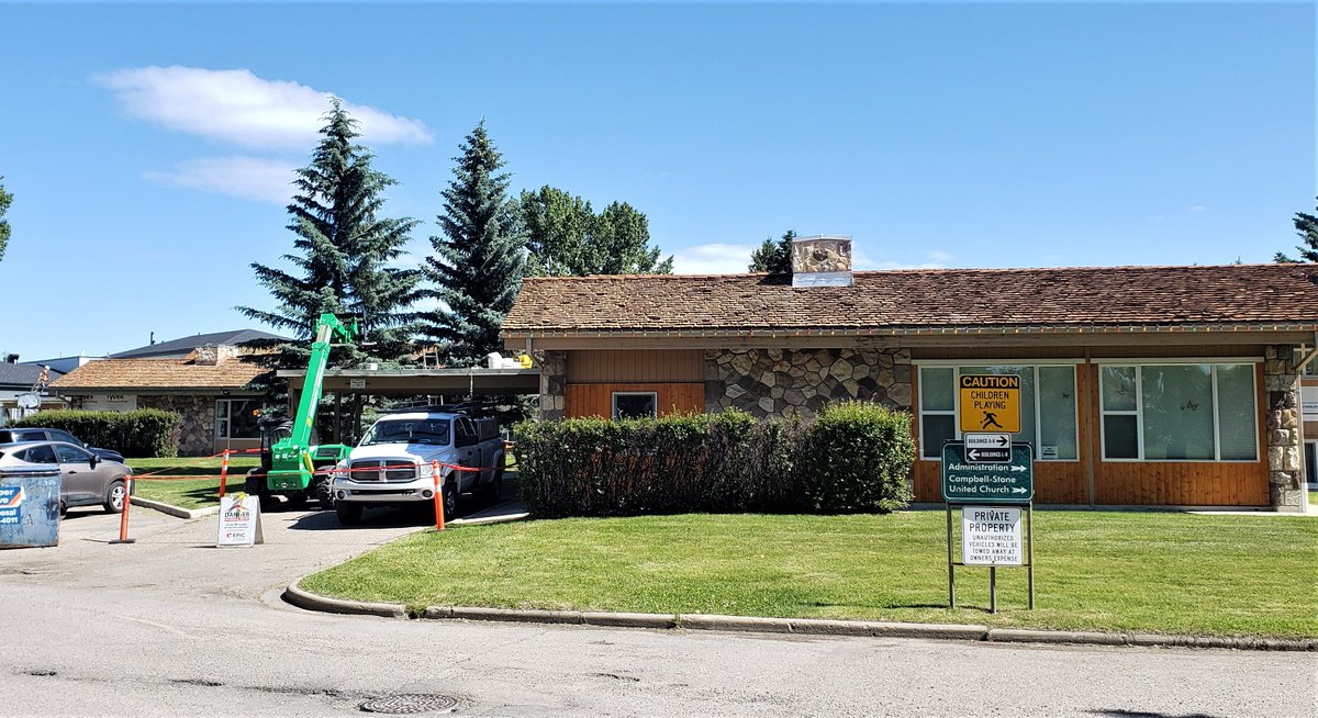 hullcalgary's tweet photo. Thanks to the Community Facility Enhancement Program (CFEP), we were able to undergo much needed building repairs and renovations this year to help keep our spaces safe and welcoming for the young people and families we support. #HullServices #CFEP https://t.co/bhuEZVe7OQ